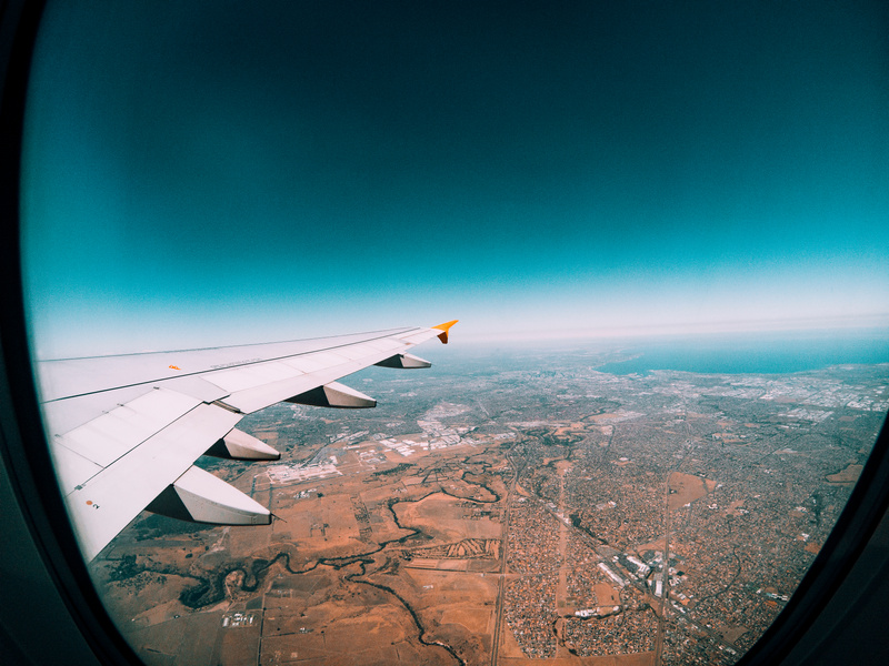 View from the Plane Window